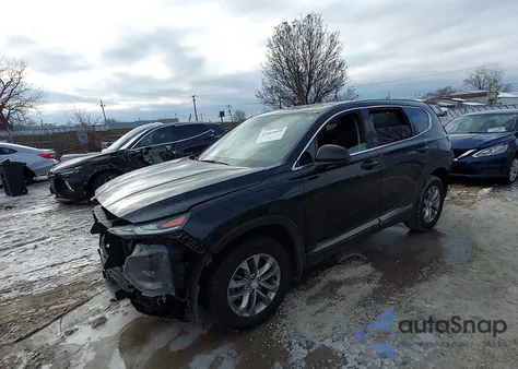 2019 Hyundai Santa Fe Sel from USA, damaged, VIN 5NMS33ADXKH136156